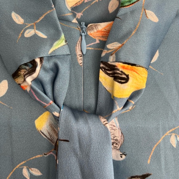 Pietro Brunelli “Tiffany” Bird Print Maternity Dress.   New With Tags. NWT - Picture 4 of 8